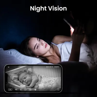Wi-Fi камера для тварин Cinnado 2K (D1), Поворотна 360°, Стеження, Аудіо