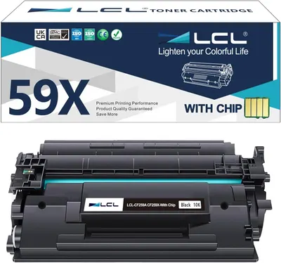 Тонер-картридж LCL CF259X (59X) з чіпом для HP LaserJet Pro M404/M428, Чорний