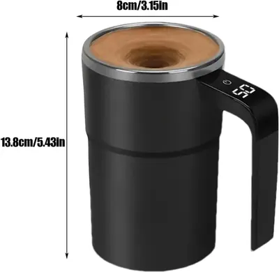Електричний кухоль-мішалка (Self-Stirring Mug) Без бренду, Для кави/протеїну, Акумуляторна