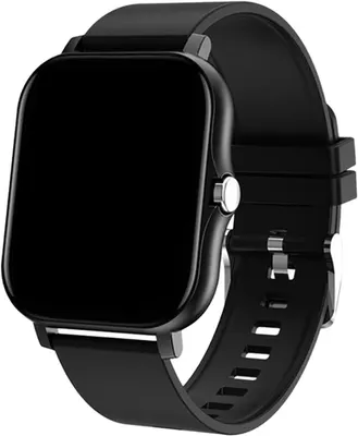 Умные смарт-часы (Smart Watch) Без бренду с функцией звонка, Влагозащита IP68, Черные