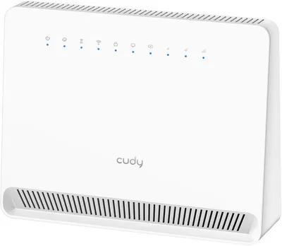 Роутер 4G LTE Wi-Fi Cudy LT500E AC1200 SIM карта VPN Mesh антенны белый